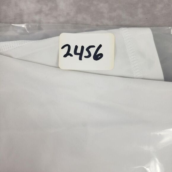 Volcom Shirt Womens Medium White Simply Core Long Sleeve Rash Guard UPF 50+ Swim - Picture 9 of 9